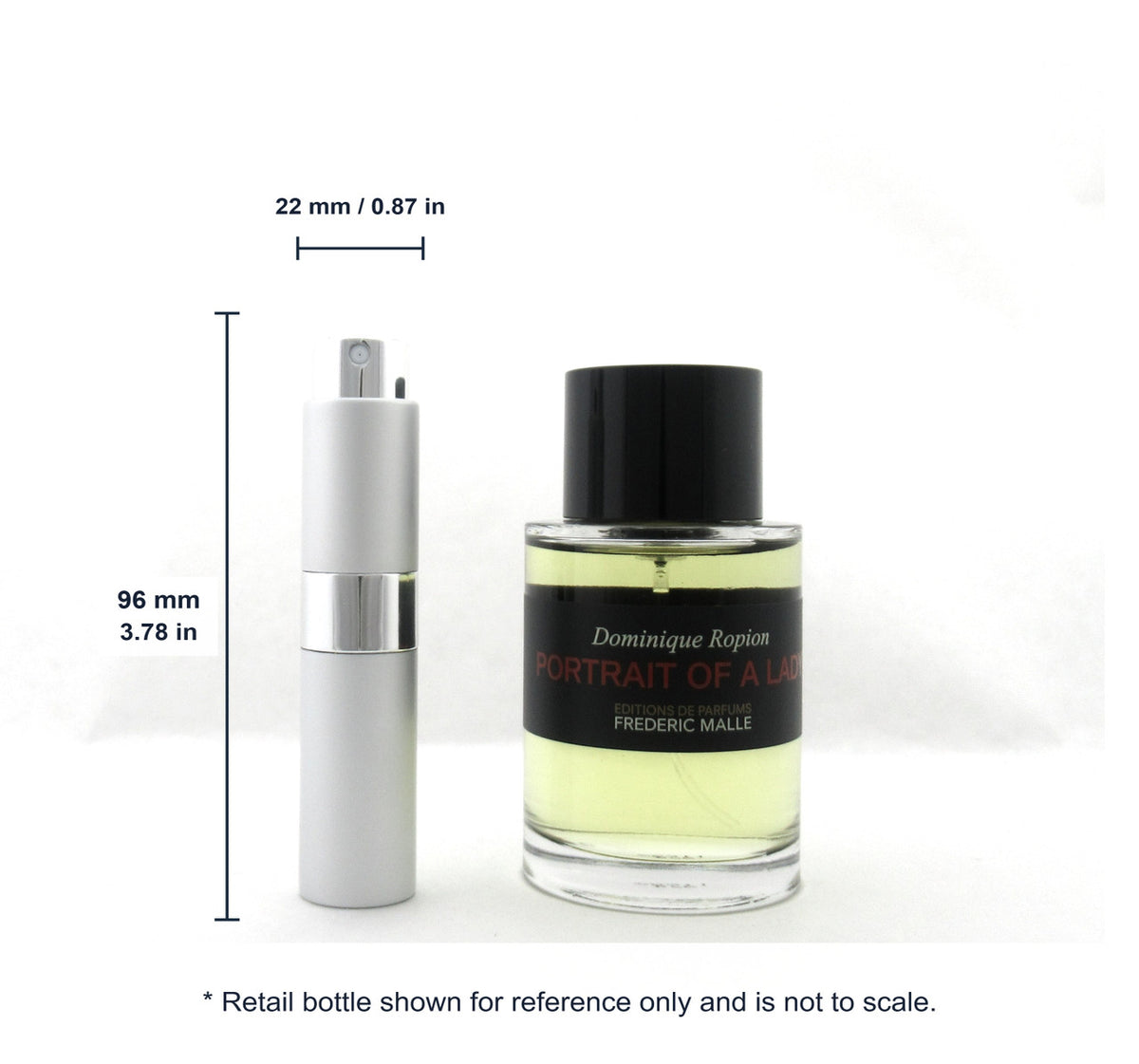Rebottled: PORTRAIT OF A LADY by Frederic Malle Eau De Parfum Refillable Spray 0.27 oz./ 8 ml.