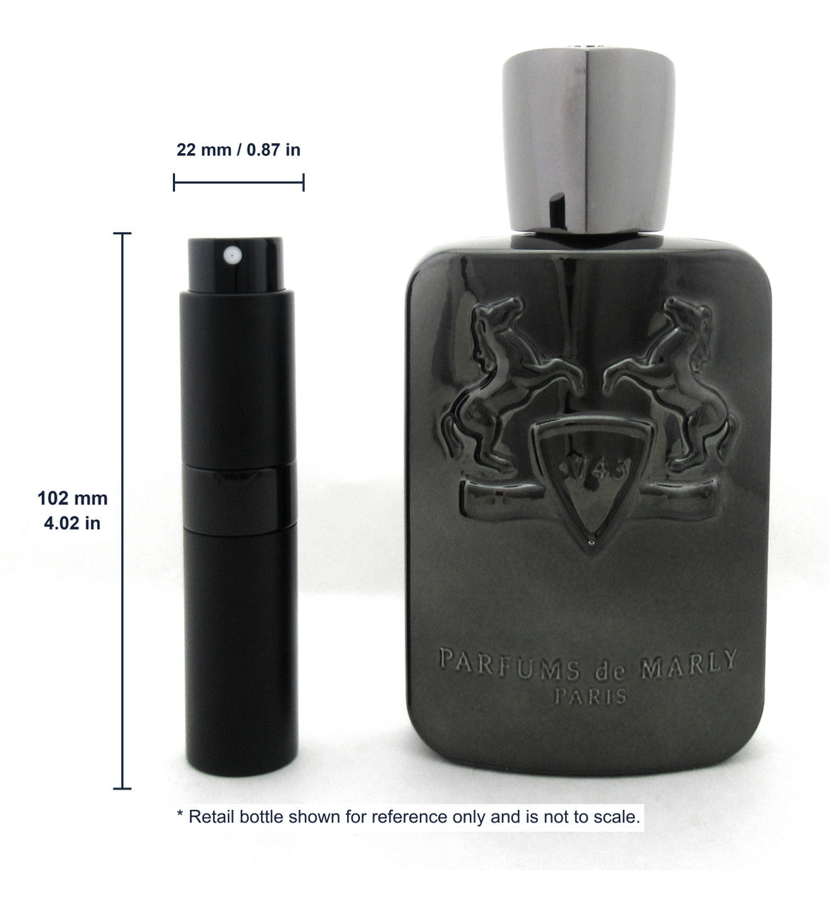 Travel Spray: Parfums de Marly HEROD Eau De Parfum Refillable Spray 0.27 oz./ 8 ml.