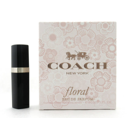 Rebottled: COACH New York FLORAL Eau De Parfum Refillable Spray 0.25 oz./ 7.5 ml.