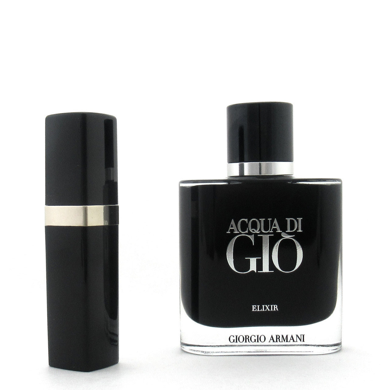 Rebottled: ACQUA DI GIO ELIXIR by Giorgio Armani PARFUM Refillable Spray 0.25 oz./ 7.5 ml.