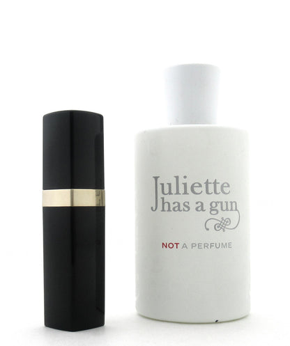 Rebottled: Juliette has a gun NOT A PERFUME Eau De Parfum Refillable Spray 0.25 oz./ 7.5 ml.