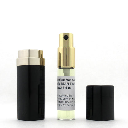 Rebottled: TSAR de Van Cleef & Arpels Eau De Toilette Refillable Spray 0.25 oz./ 7.5 ml.