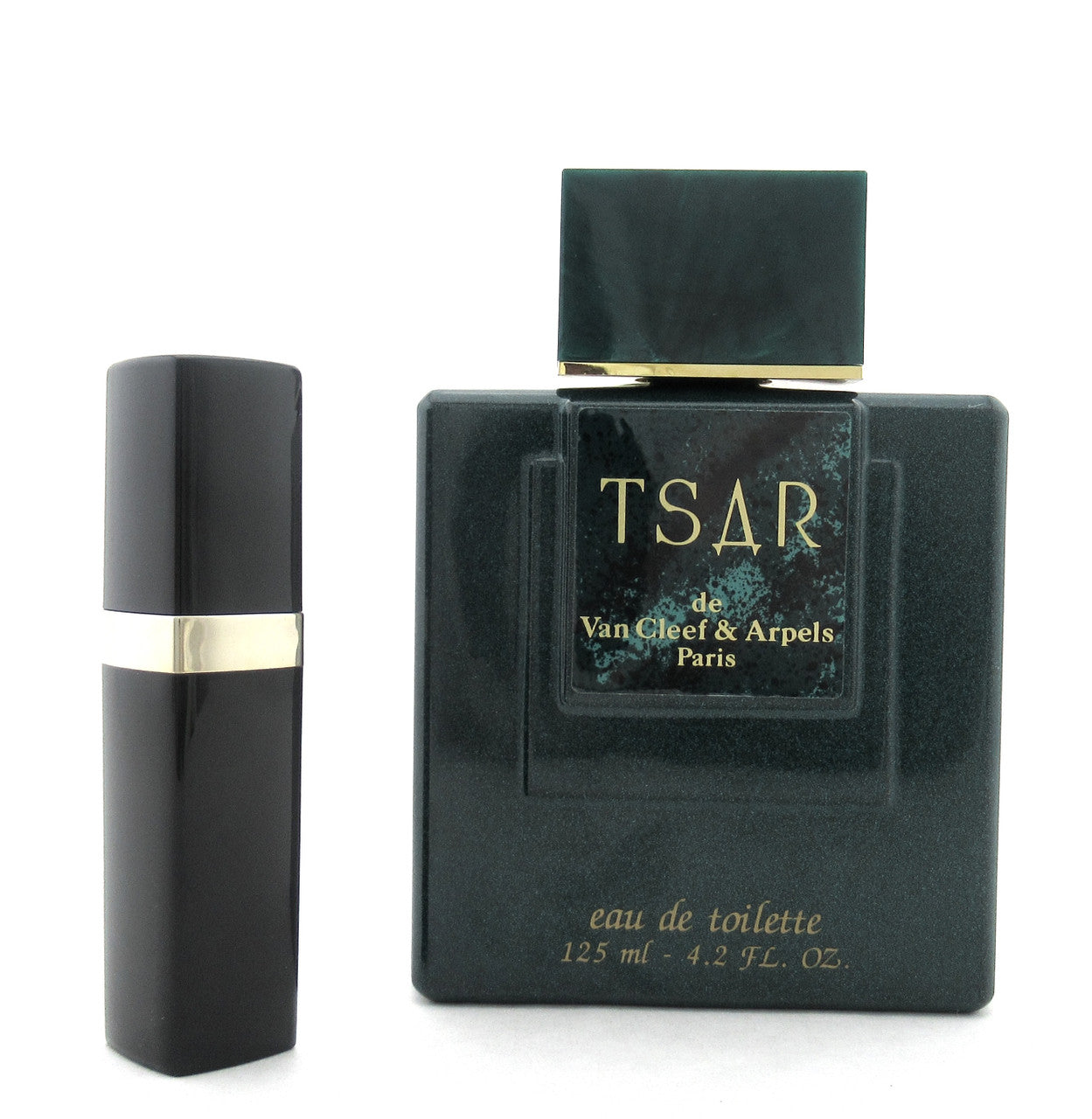 Rebottled: TSAR de Van Cleef & Arpels Eau De Toilette Refillable Spray 0.25 oz./ 7.5 ml.