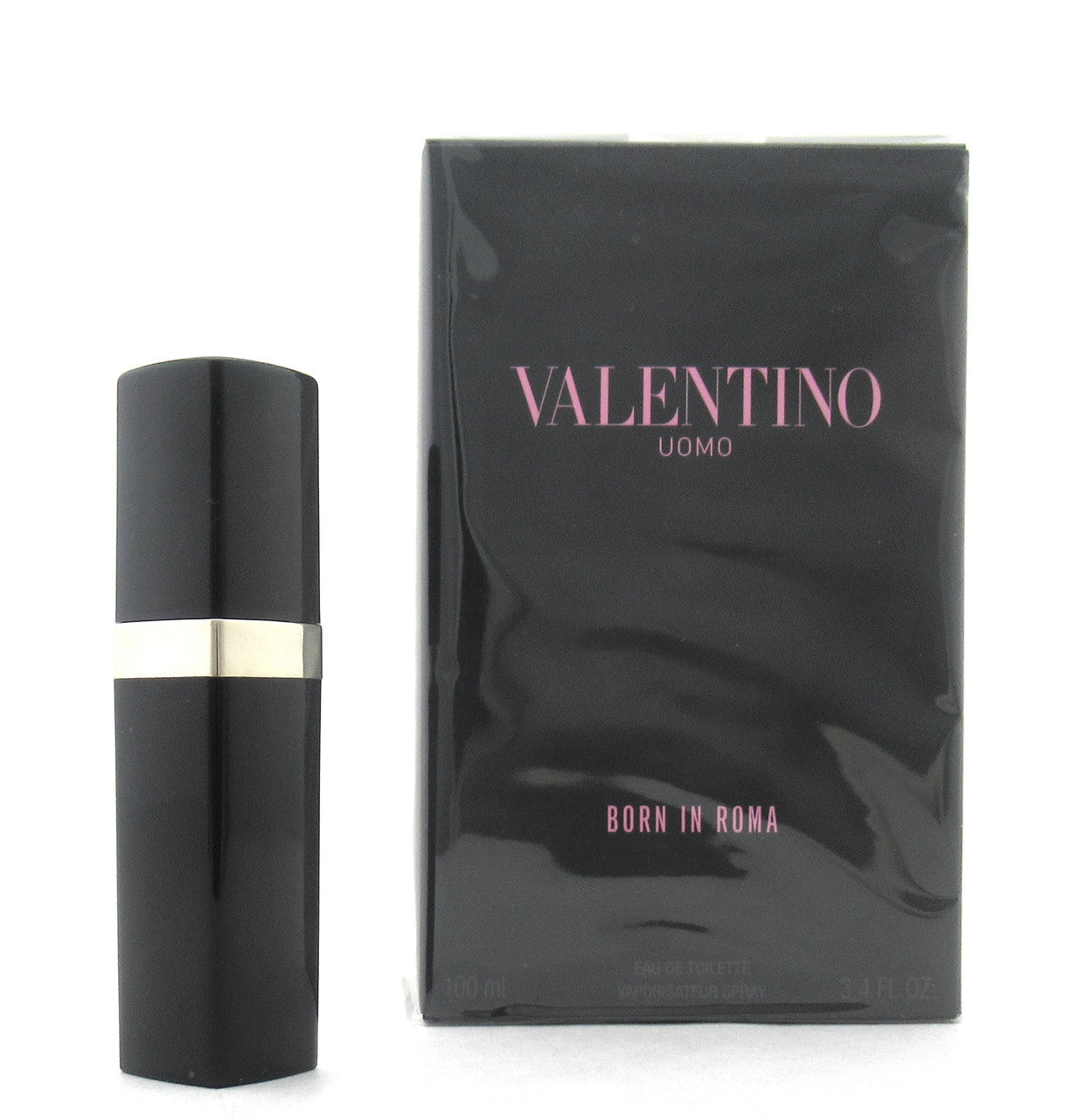 Rebottled: Valentino Uomo Born In Roma Eau De Toilette Refillable Spray 0.27 oz./ 8 ml.