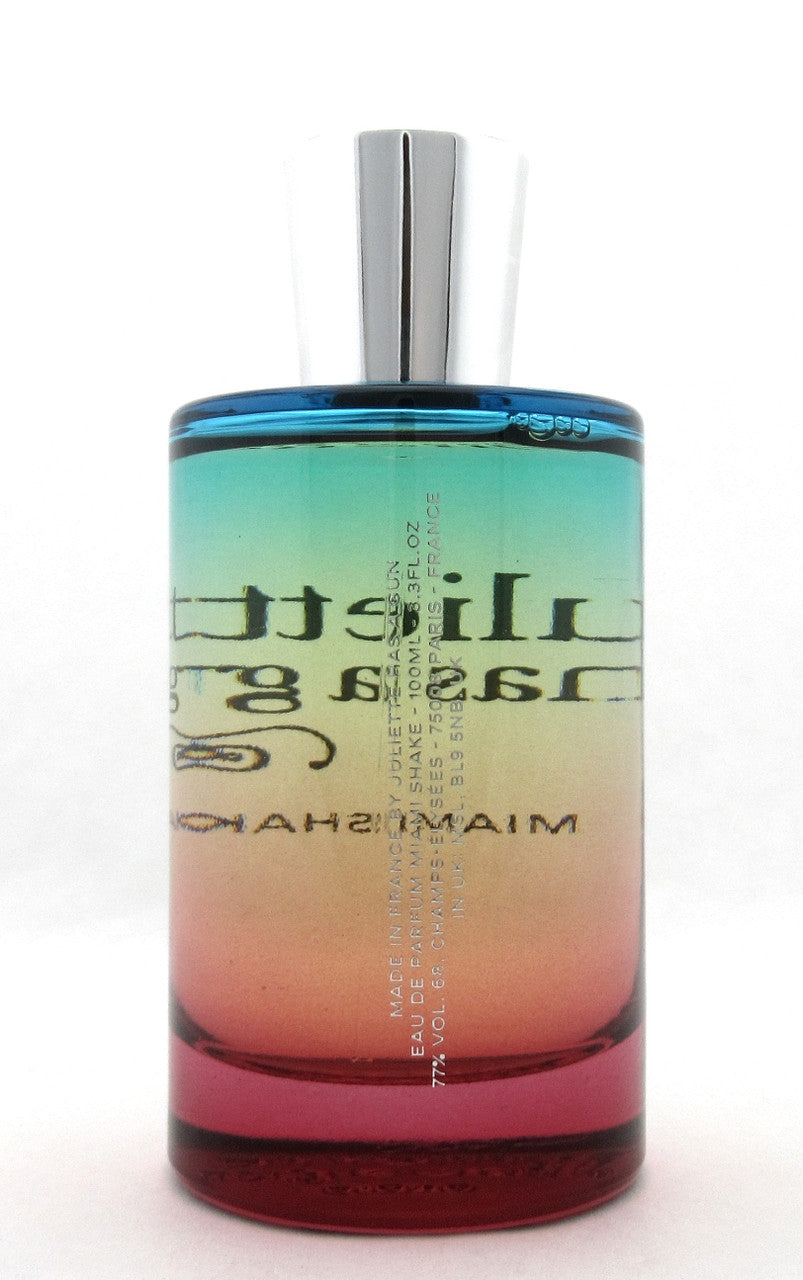 Juliette Has A Gun MIAMI SHAKE 3.3 oz. Eau de Parfum Spray for Women NO BOX Lower Fragrance Level