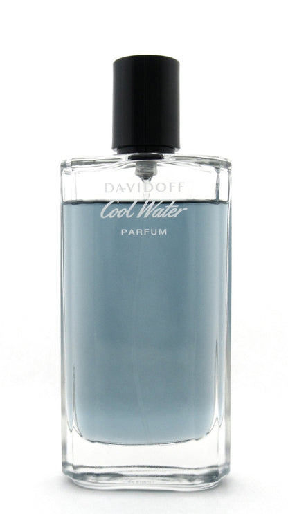 Davidoff Cool Water for Him PARFUM Spray for Men 3.3 oz./ 100 ml. Tester Lower Fragrance Level