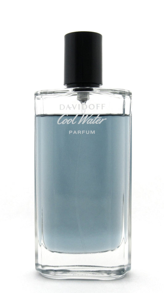 Davidoff Cool Water for Him PARFUM Spray for Men 3.3 oz./ 100 ml. Tester Lower Fragrance Level