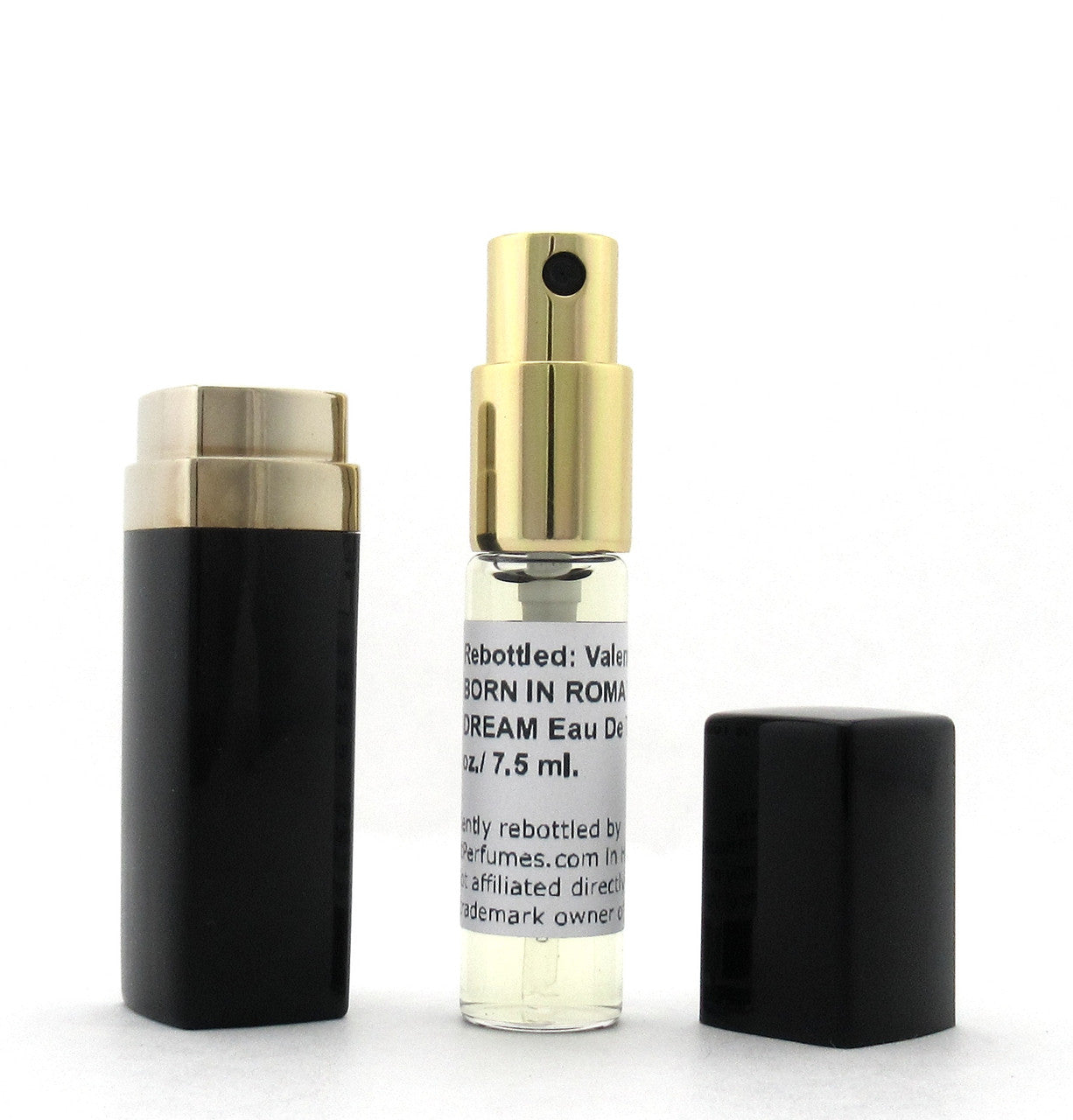 Rebottled: VALENTINO Uomo Born in Roma YELLOW DREAM EDT Refillable Spray 0.25 oz./ 7.5 ml