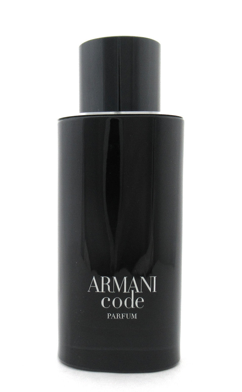 Armani Code by Giorgio Armani 4.2 oz. Parfum REFILLABLE Spray for Men NO BOX Slightly Lower Fragrance Level