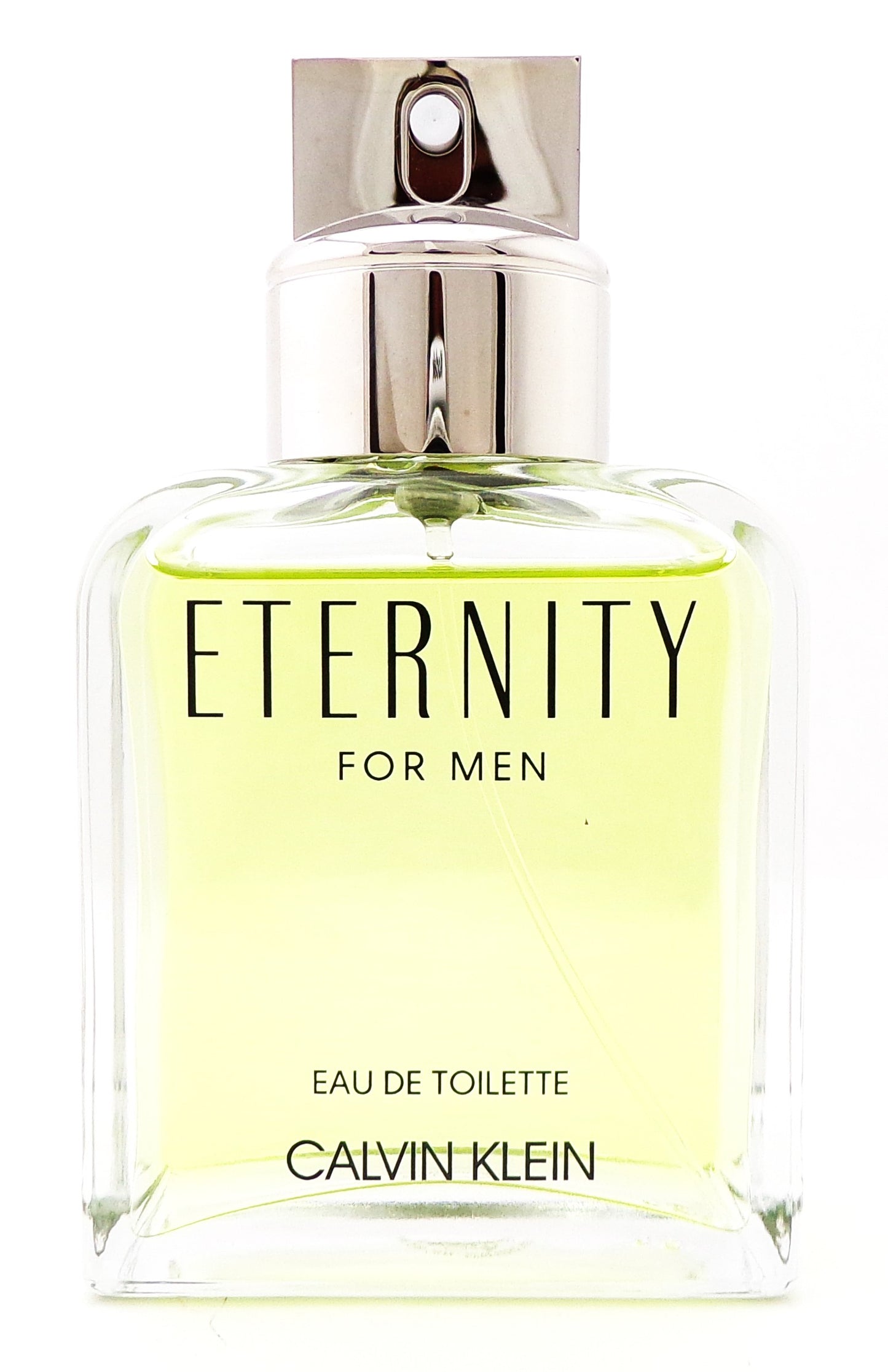 ETERNITY by Calvin Klein 3.3 oz. Eau de Toilette Spray for Men TESTER NO BOX Lower Fragrance Level