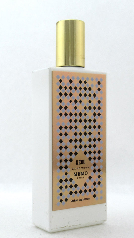 Memo Paris Kedu by Memo Paris Eau De Parfum Spray Unisex 75 ml./ 2.53 oz. NO BOX Bottle with scratches.