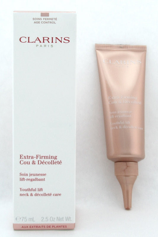 Clarins Extra Firming Cou and Decollete Youthful Lift 75 ml./ 2.5 oz. New In Box