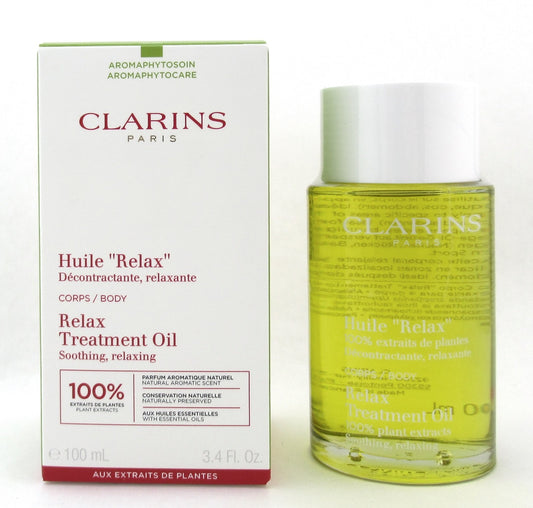 Clarins Relax Body Treatment Oil Soothing, Relaxing 100 ml./ 3.4 oz. New