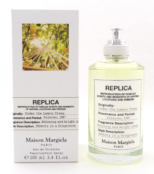 Replica Under the Lemon Trees by Maison Margiela 3.4 oz. EDT Spray No Cellophane