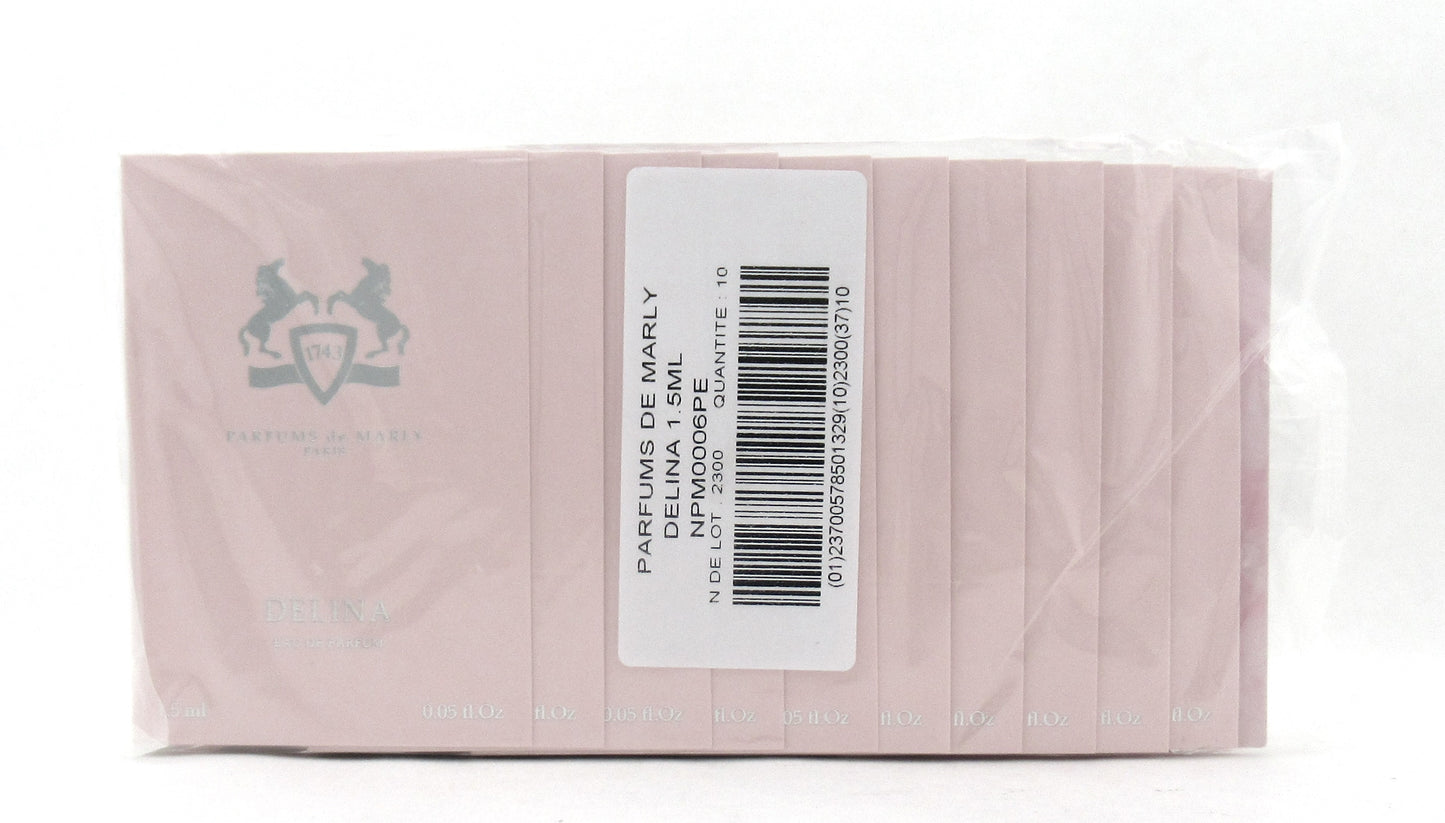 Delina by Parfums De Marly for Women 1.5 ml. EDP Vial Spray Pack of 10 pcs. Sealed.