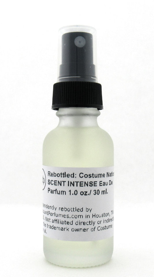 Rebottled: COSTUME NATIONAL Scent Intense Eau De Parfum Refillable Spray 1.0 oz./ 30 ml. NO BOX