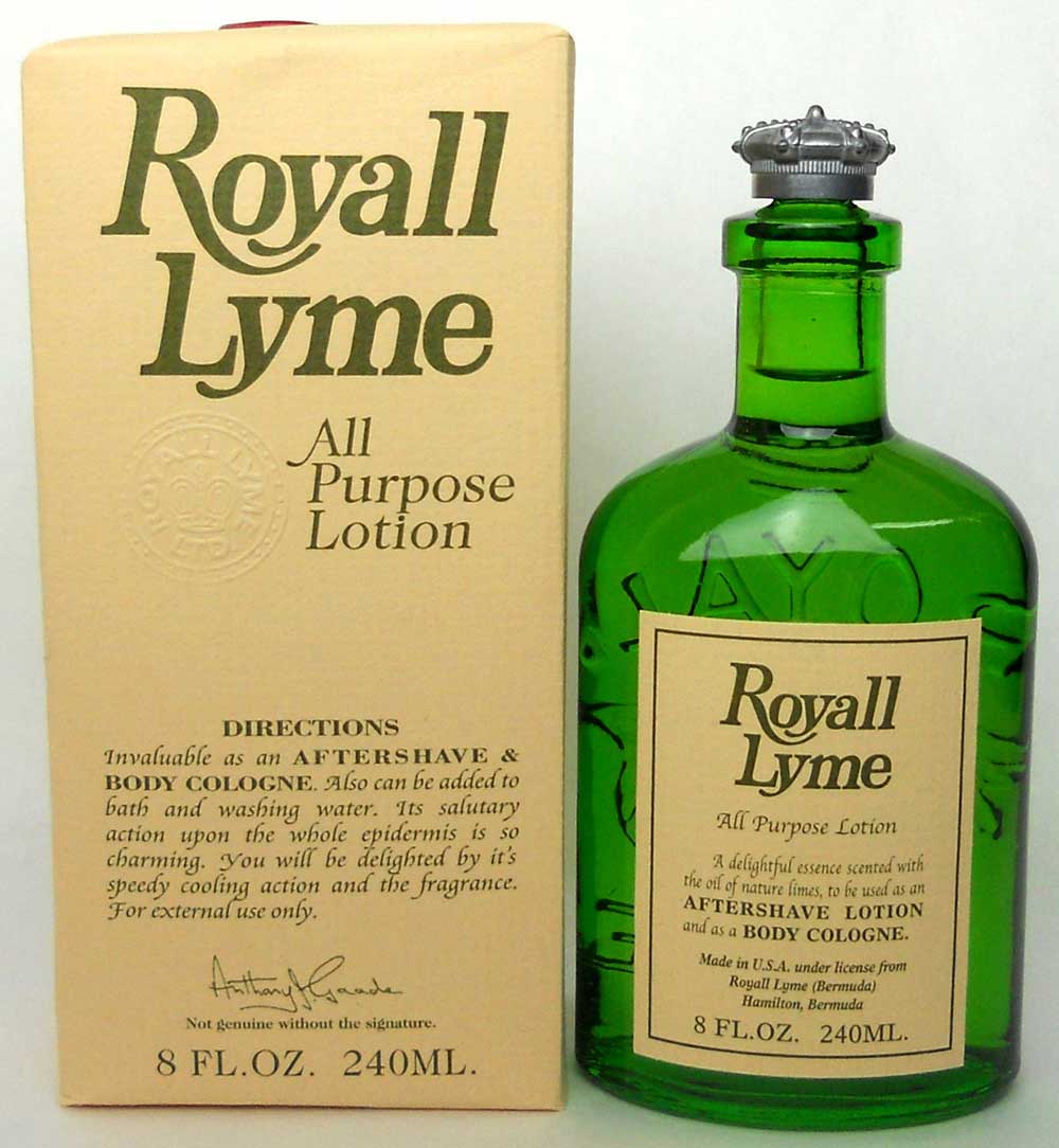 Royall Lyme by Royall Fragrances All Purpose Lotion & Cologne 8 oz.NIB