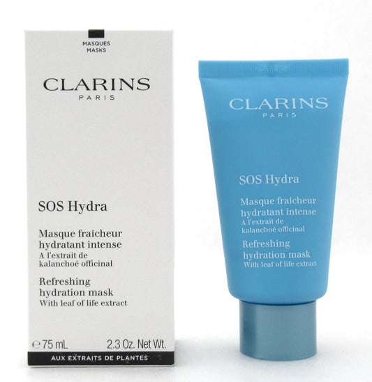 Clarins SOS Hydra Refreshing hydration Mask 75 ml./ 2.3 oz. New Tester