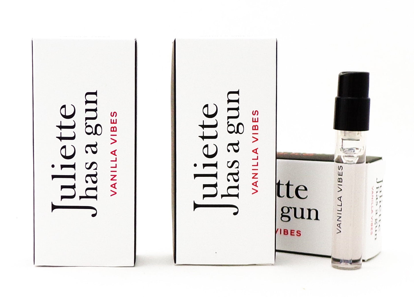 VANILLA VIBES by Juliette Has a Gun 0.057 oz. Eau de Parfum Sample Spray for Women LOT of 3 VIALS New