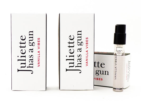 VANILLA VIBES by Juliette Has a Gun 0.057 oz. Eau de Parfum Sample Spray for Women LOT of 3 VIALS New