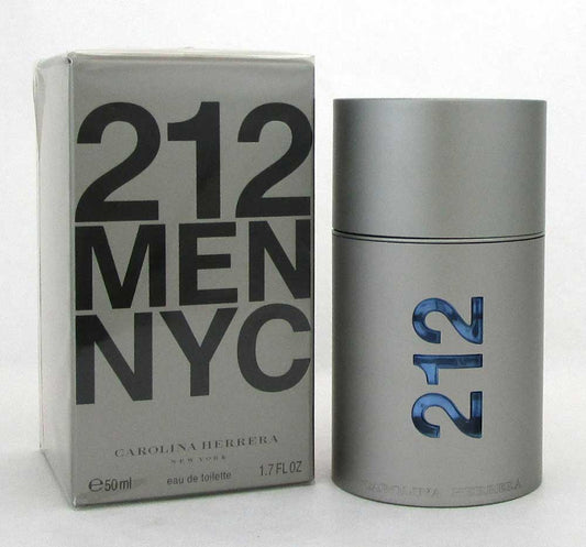 212 MEN NYC by Carolina Herrera Eau de Toilette Spray 1.7 oz./ 50 ml.