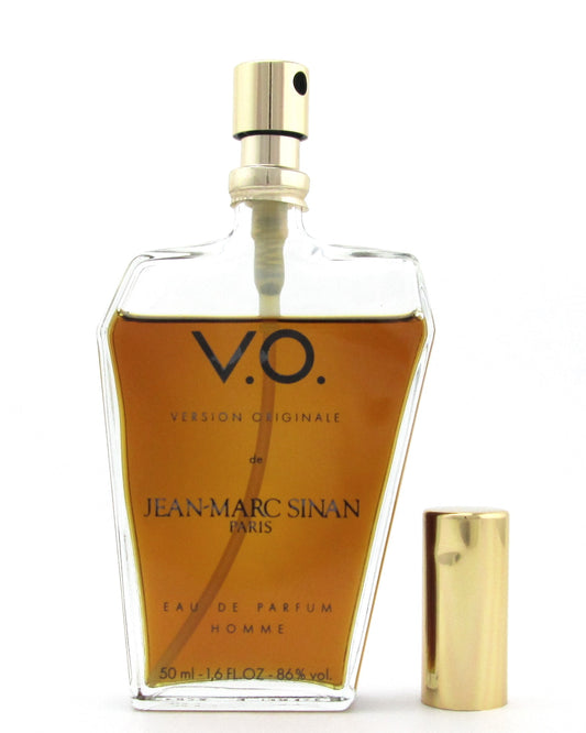 V.O. Version Originale by Jean Marc Sinan Eau De Parfum Spray Refill for Men 50 ml./ 1.6 oz. LOWFILL Bottle NO BOX Discontinued