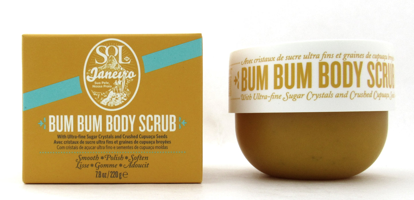 Sol De Janeiro Bum Bum Body Scrub 220 g./ 7.8 oz. New in Box