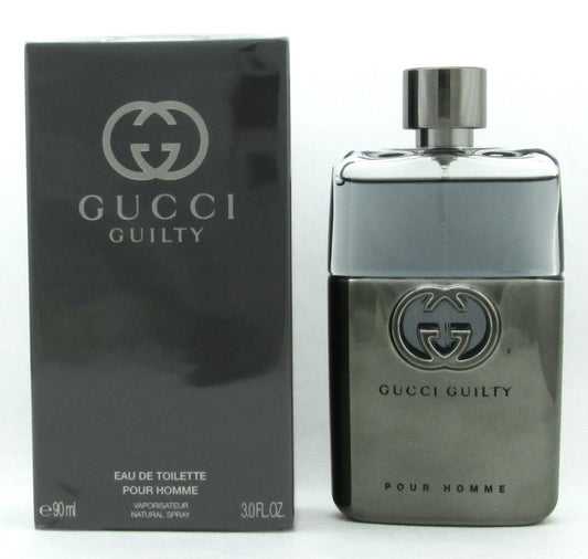 Gucci Guilty Pour Homme by Gucci Eau de Toilette Spray for Men 90 ml./ 3.0 oz. New