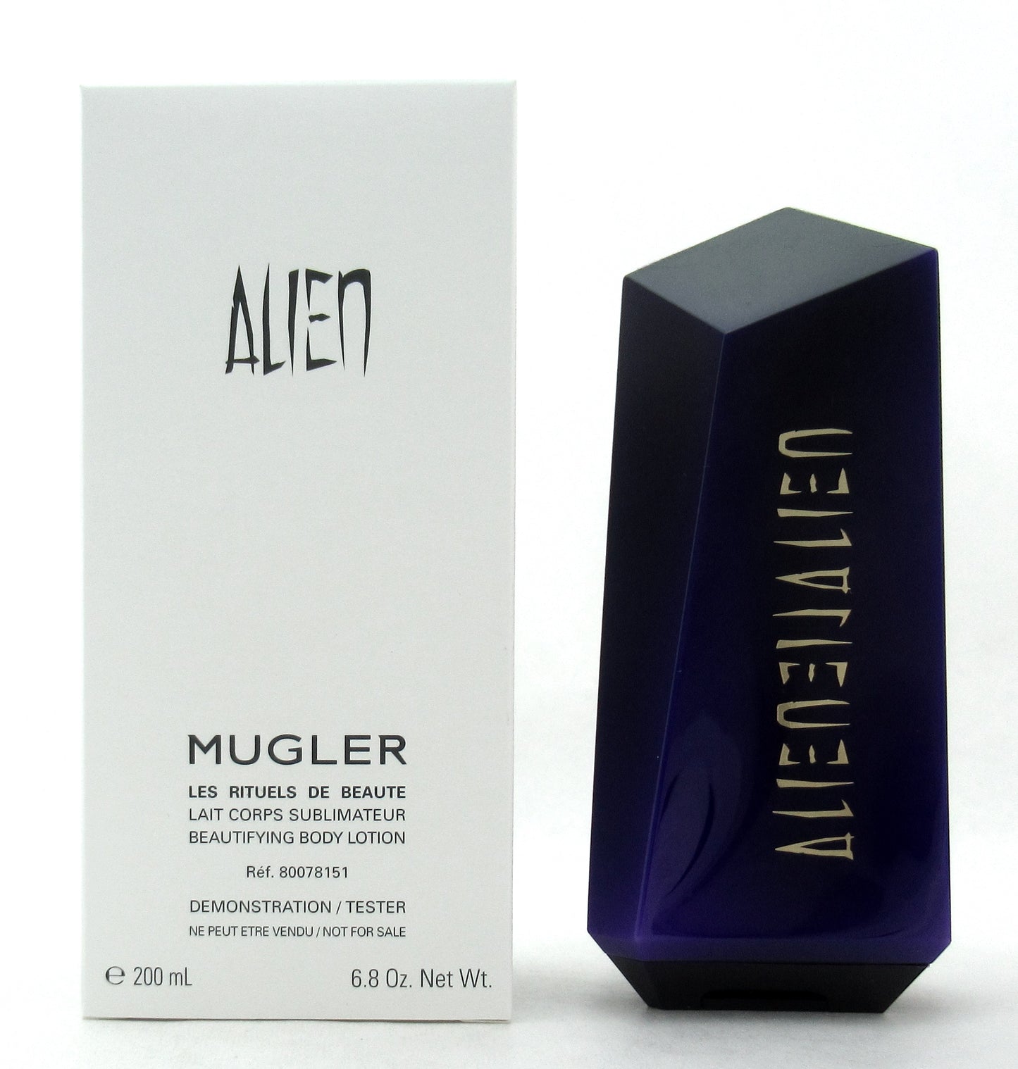 Alien Mugler 6.8 oz./ 200 ml. Beautifying Body Lotion for Women. New Tester