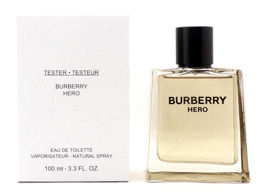 Burberry Hero 3.3 oz./100 ml. Eau de Toilette Spray for Men New Tester w/Cap