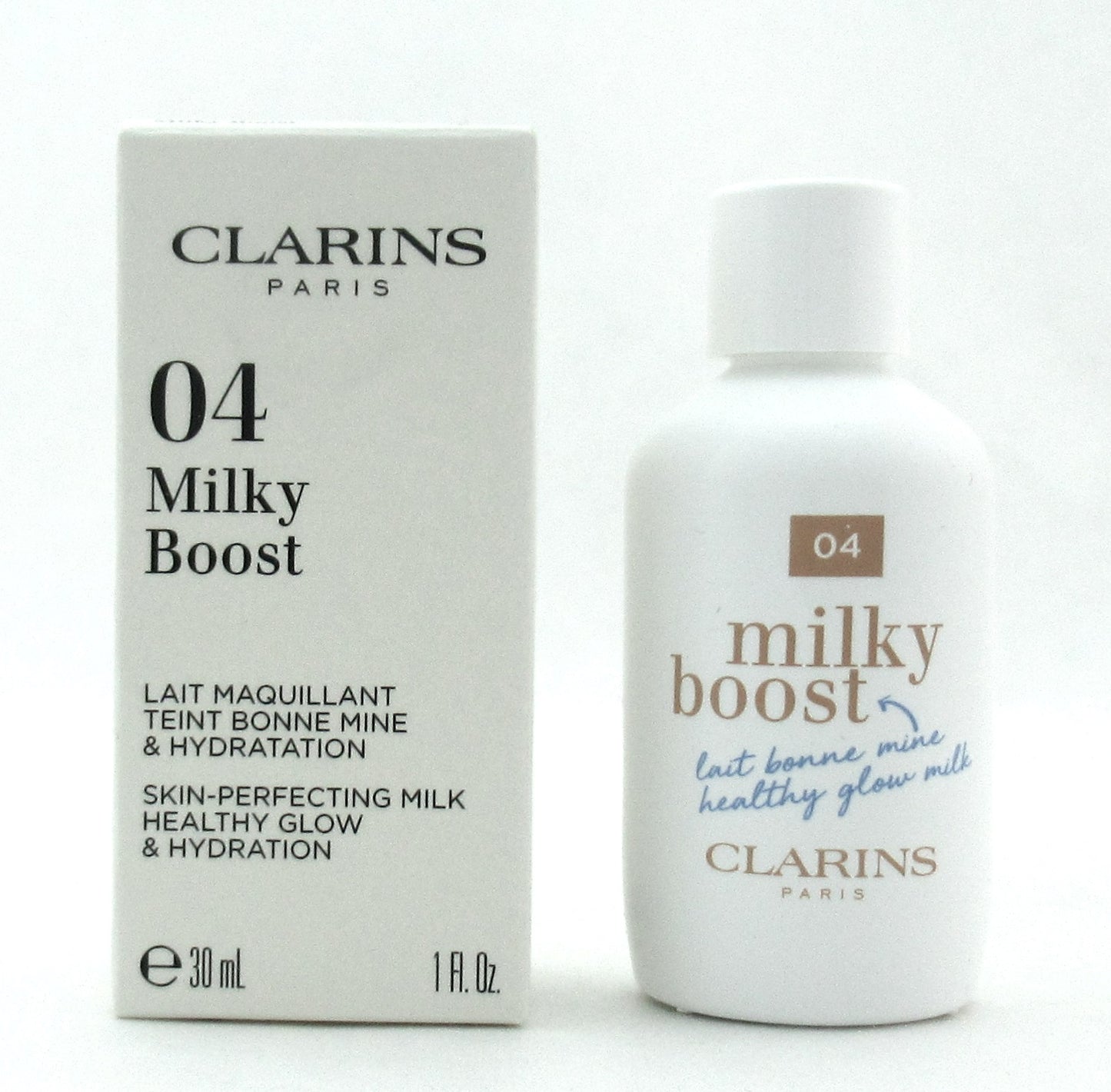 Clarins Milky Boost Healthy Glow 04 MILKY AUBURN 30 ml./ 1 oz. New Tester