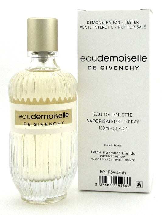 Eaudemoiselle de Givenchy by Givenchy 3.3 oz. EDT Spray for Women. New Tester.