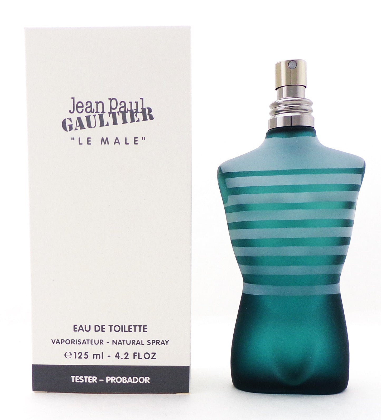 Le Male by Jean Paul Gaultier 4.2 oz./125 ml.  Eau de Toilette Spray for Men New TESTER No Cap