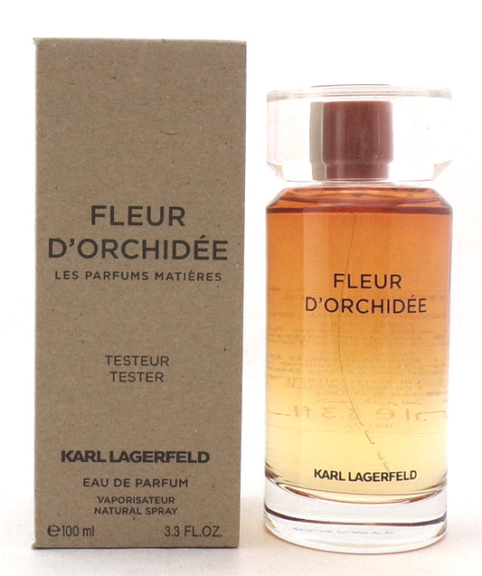 Fleur D'Orchidee by Karl Lagerfeld 3.3 oz Eau de Parfum Spray for Women. New Tester w/Cap