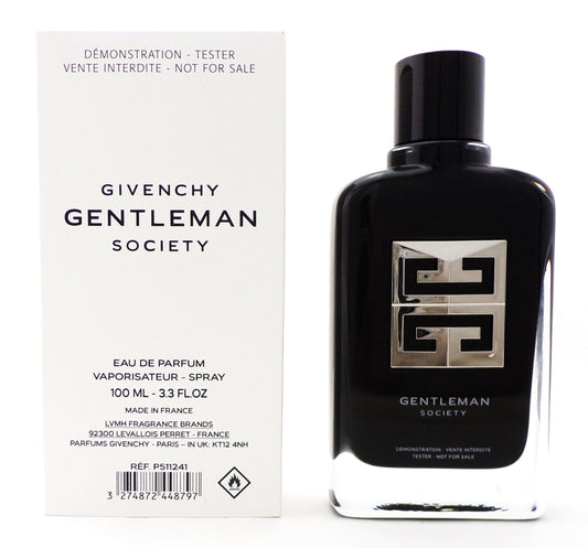 Gentleman SOCIETY by Givenchy 3.3 oz. Eau De Parfum Spray for Men TESTER w/Cap