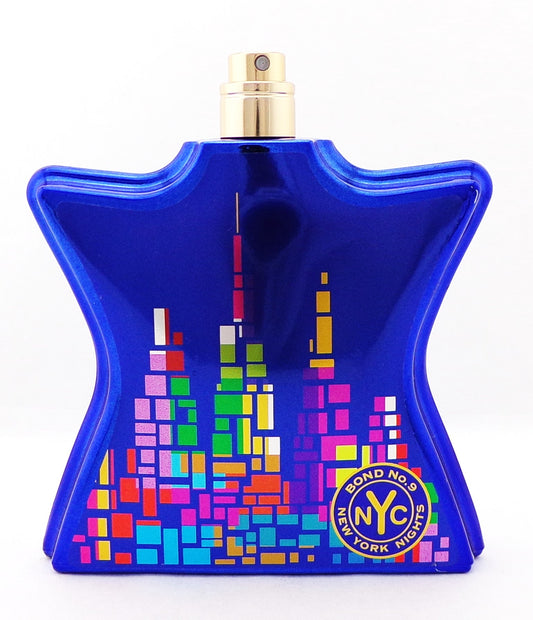 Bond No.9 New York Nights Eau De Parfum Spray Unisex 3.3 oz./ 100 ml. TESTER No Cap NO BOX  Lower Fragrance Level 88% FULL