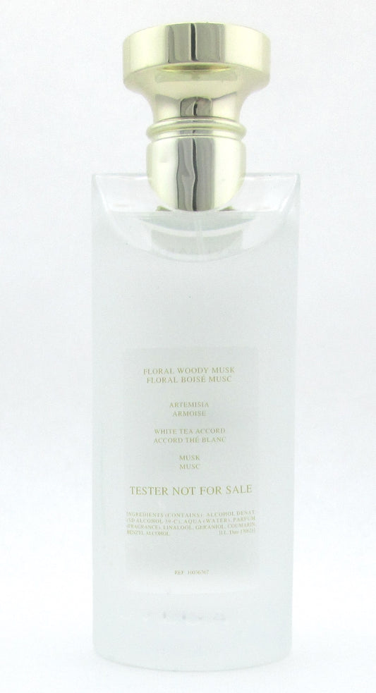 Bvlgari Au The Blanc Perfume by Bvlgari Eau de Cologne Spray 5.0 oz. Tester LOWFILL Bottle No Box