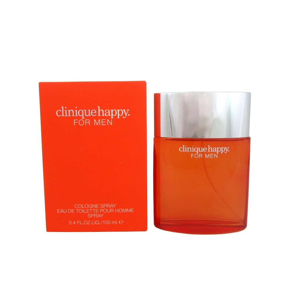 Happy by Clinique For Men Cologne Eau de Toilette Spray 3.4 oz.