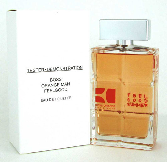 Boss Orange Man Feel Good by Hugo Boss EDT Spray 3.3oz./100ml *Tester