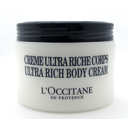L'OCCITANE Ultra Rich Body Cream with 25% Shea Butter 200 ml./6.9 oz. NEW Sealed