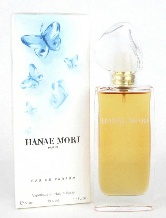 Hanae Mori Blue Butterfly by Hanae Mori EDP Spray 1.7oz. *Damaged Box