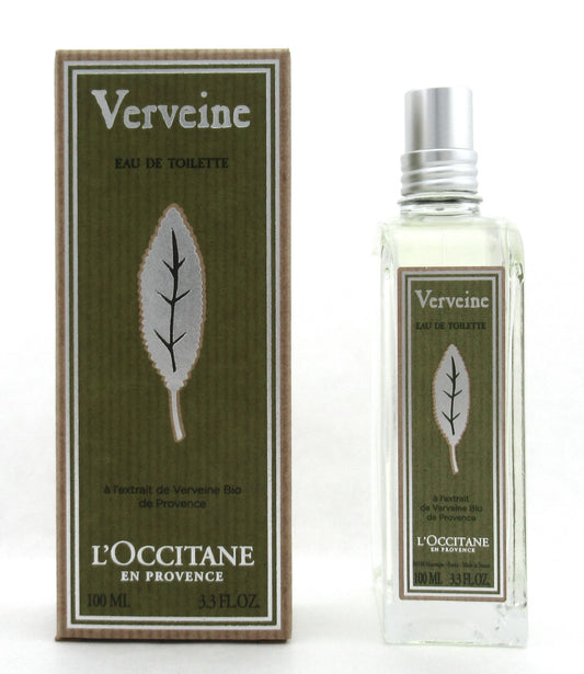 L'OCCITANE Verbena Eau de Toilette Spray 100 ml./ 3.3 oz. NEW In Box