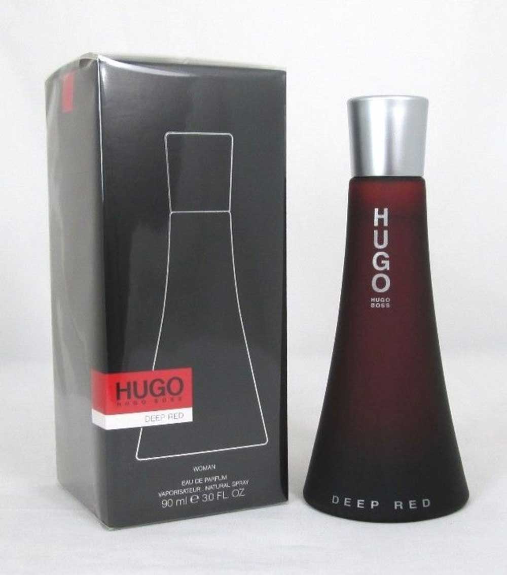 Deep Red by Hugo Boss Eau De Parfum Spray 3.0 oz./ 90 ml. For Women