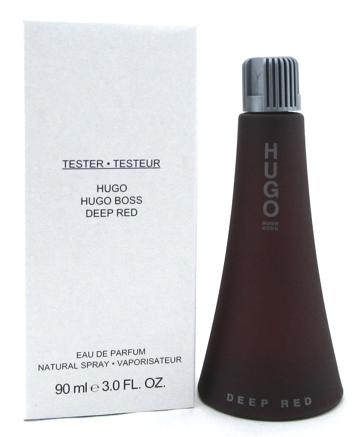 Deep Red by Hugo Boss 3.0 oz. Eau de Parfum Spray for Women. New Tester No Cap