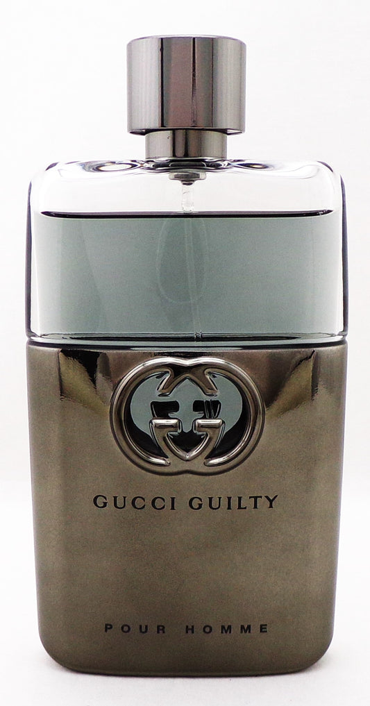 Gucci Guilty Pour Homme by Gucci Eau De Toilette Spray for Men 3.0 oz. New NO BOX