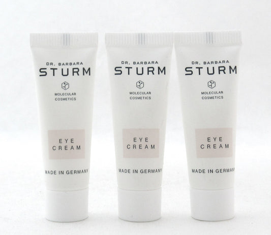 Dr. Barbara Sturm Eye Cream Sample LOT of 3 (5 ml. x 3) New Tube not Sealed