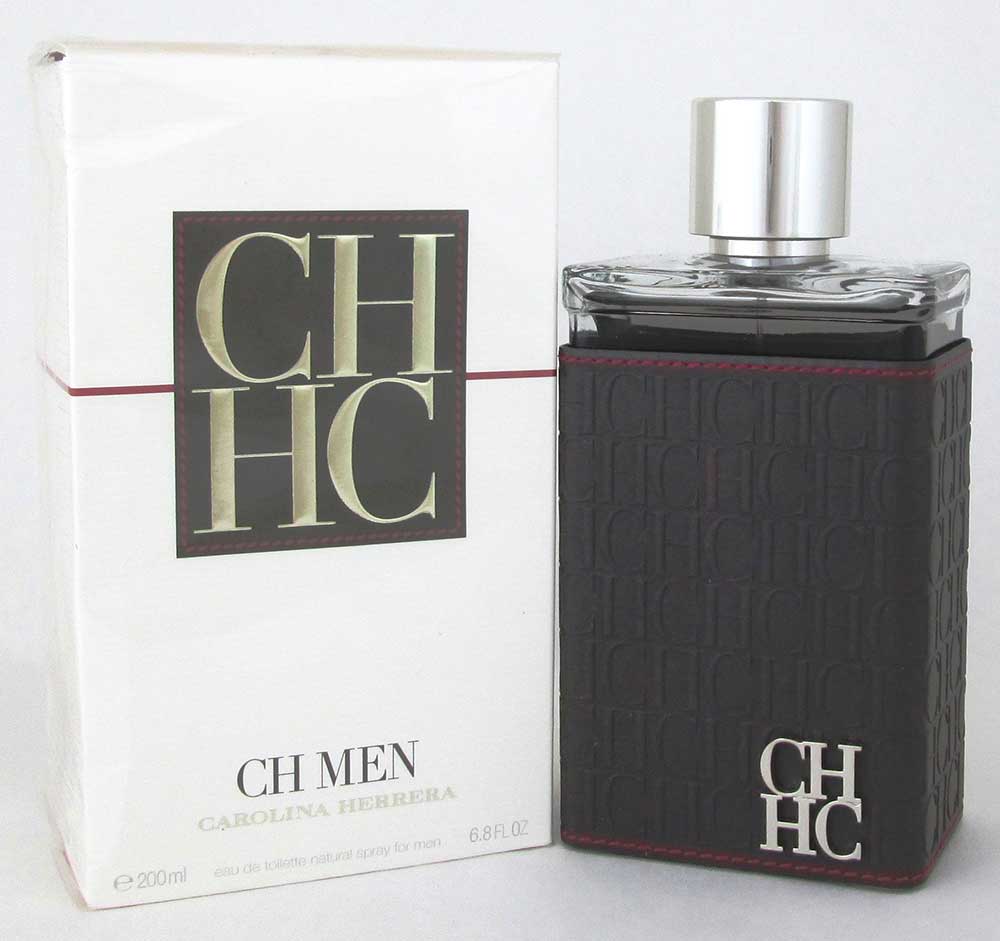 CH Men by Carolina Herrera Eau De Toilette Spray 6.8 oz. *Damaged Box