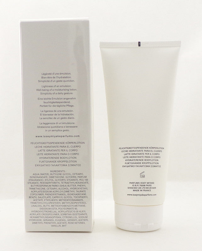 L'Eau D'issey by Issey Miyake 6.7 oz. Body Lotion for Women. New Sealed Box