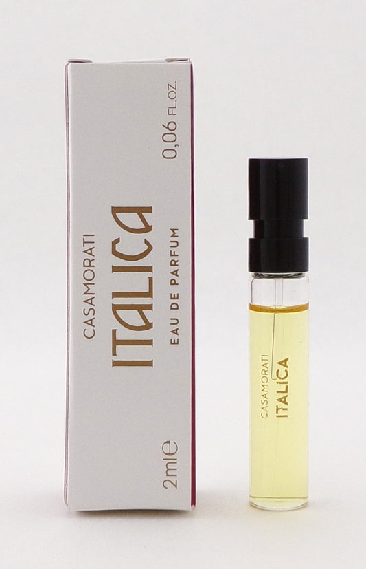 Casamorati ITALICA by Xerjoff 0.06 oz. EDP Sample Spray for Women. Lot of 2 Vials, NEW