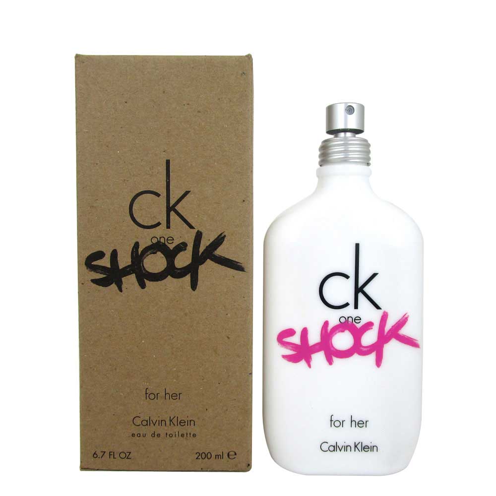 Ck One Shock for Her By Calvin Klein 6.7 oz.EDT Spray. New *Tester